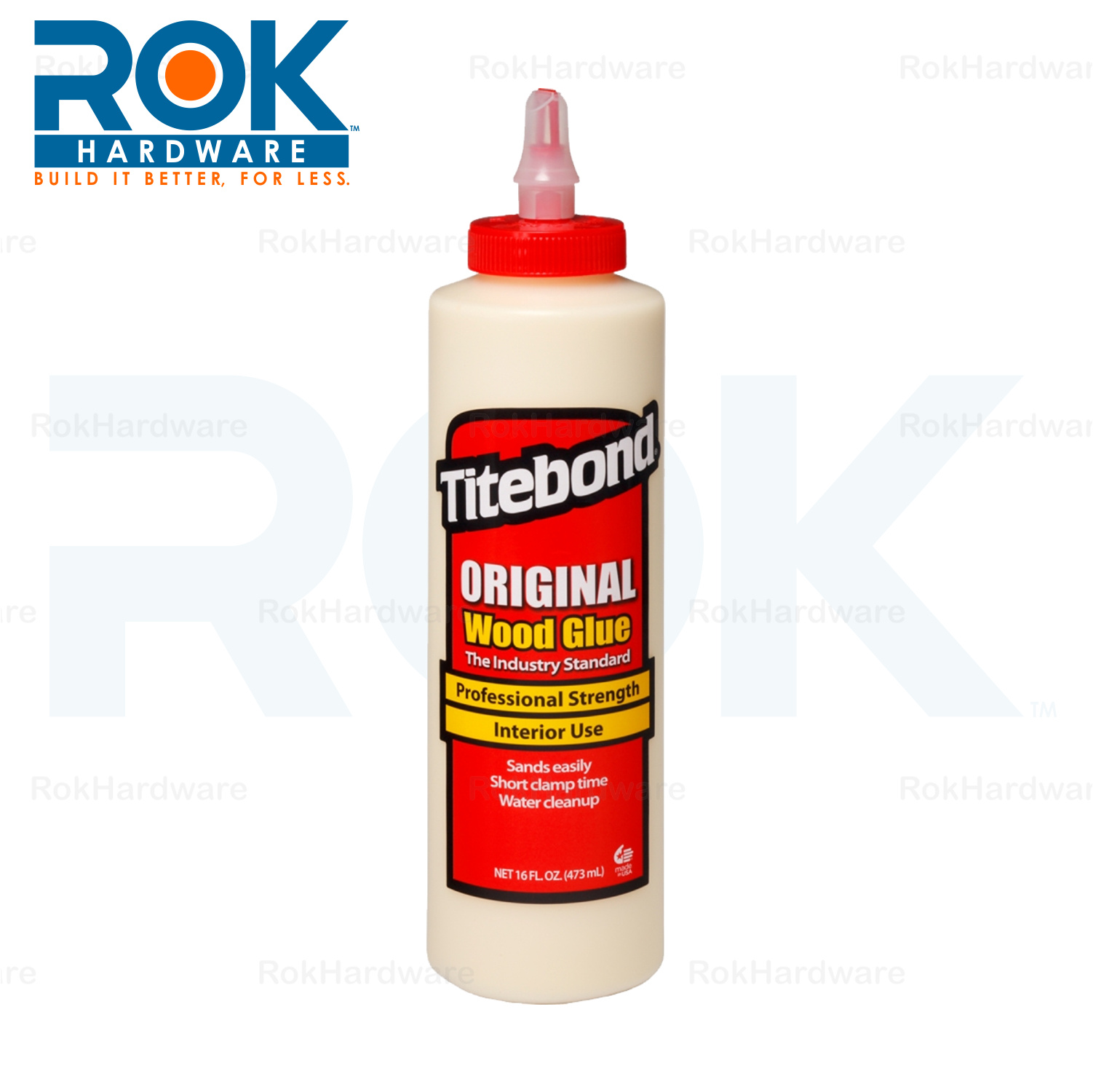 Franklin Titebond Original Professional Wood Glue 16oz Strong Adhesive